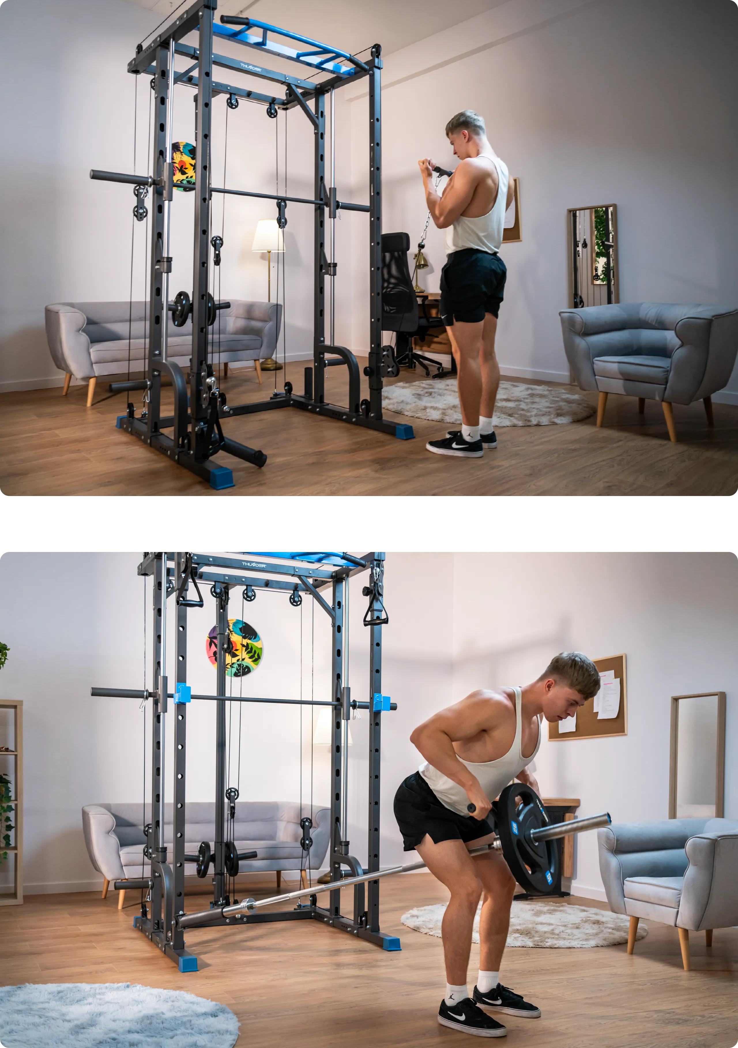 Brama SLIDE – widok z boku