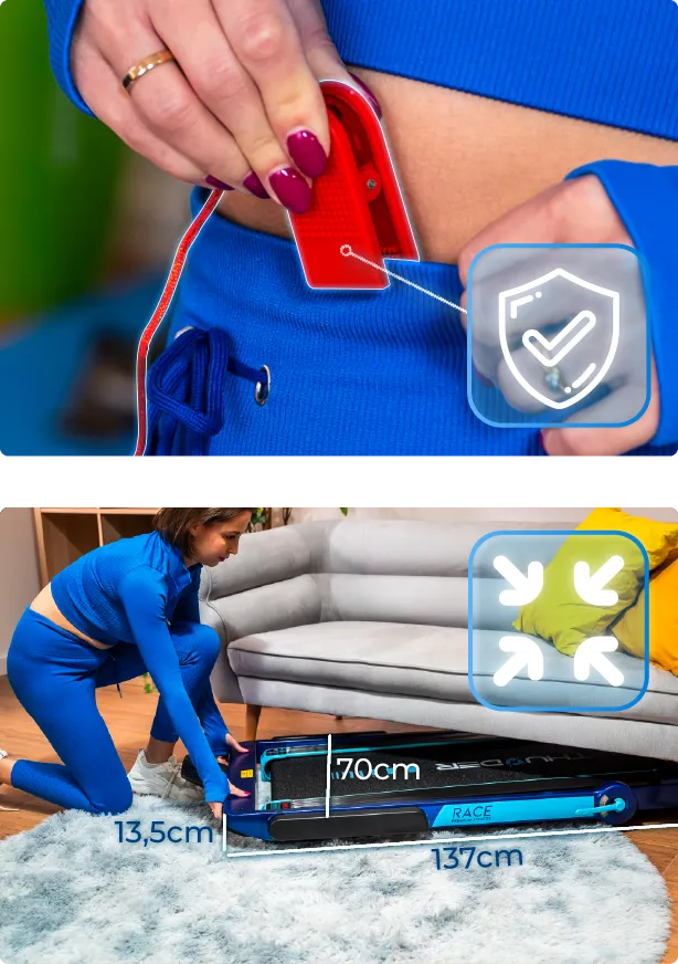 Race Blue – funzioni moderne