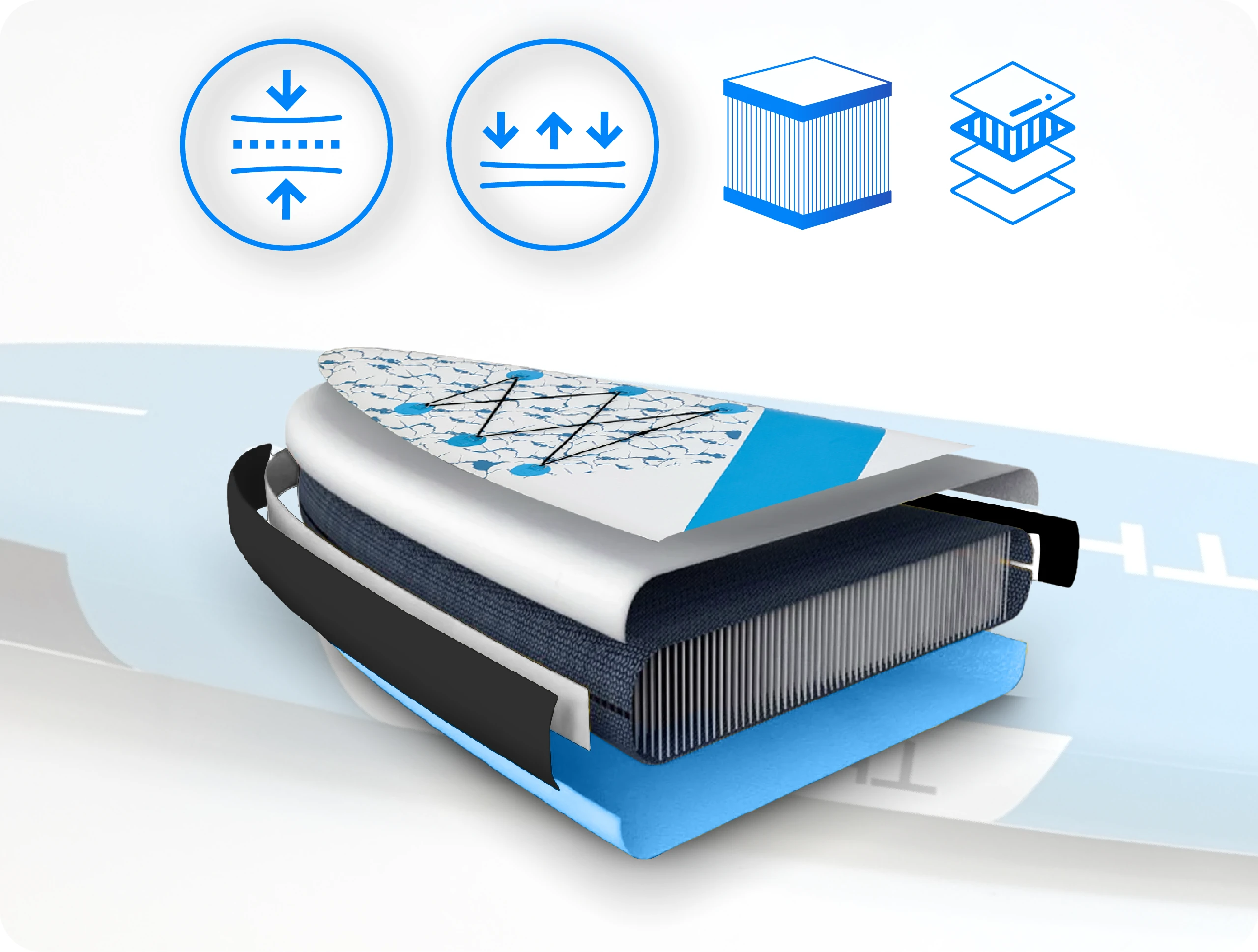 Jakość wykonania deski SUP MARIS