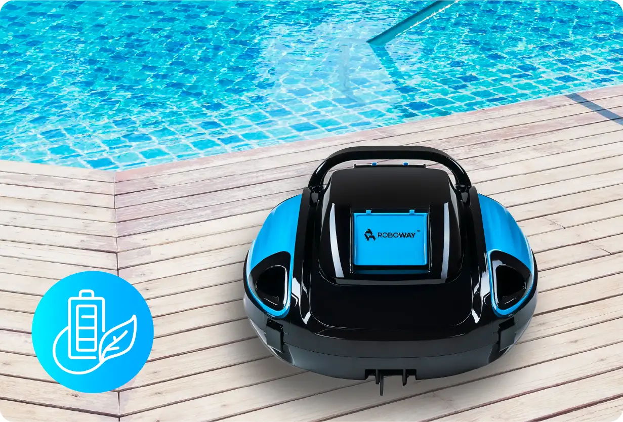 Robot per la pulizia della piscina - immagine esemplificativa