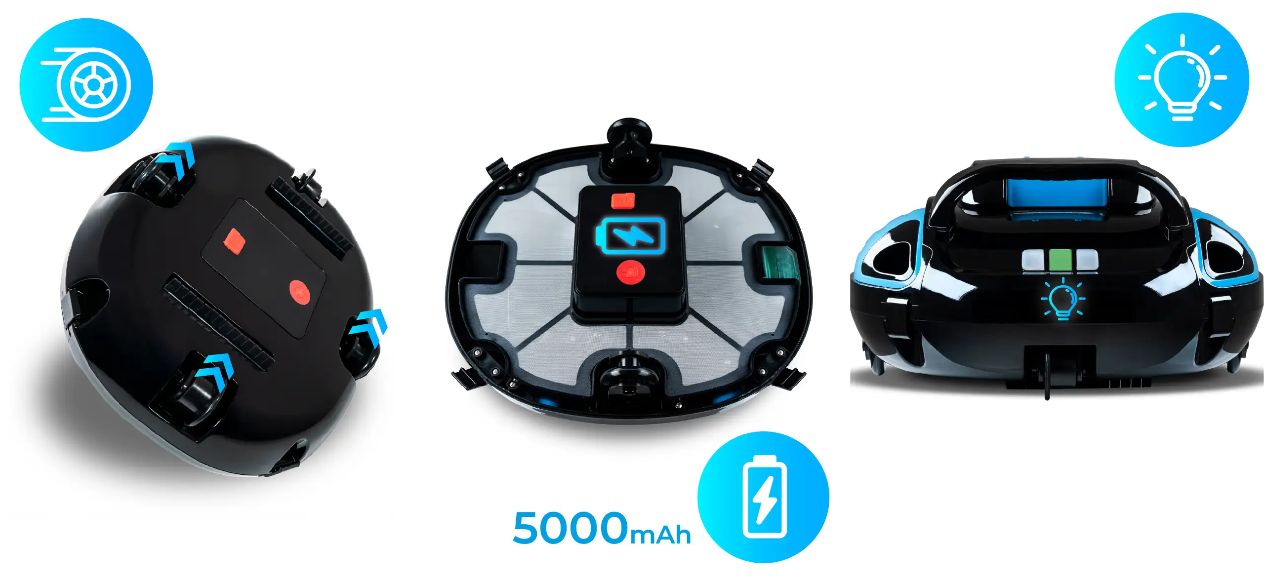 Robot per piscina - potenza 30W