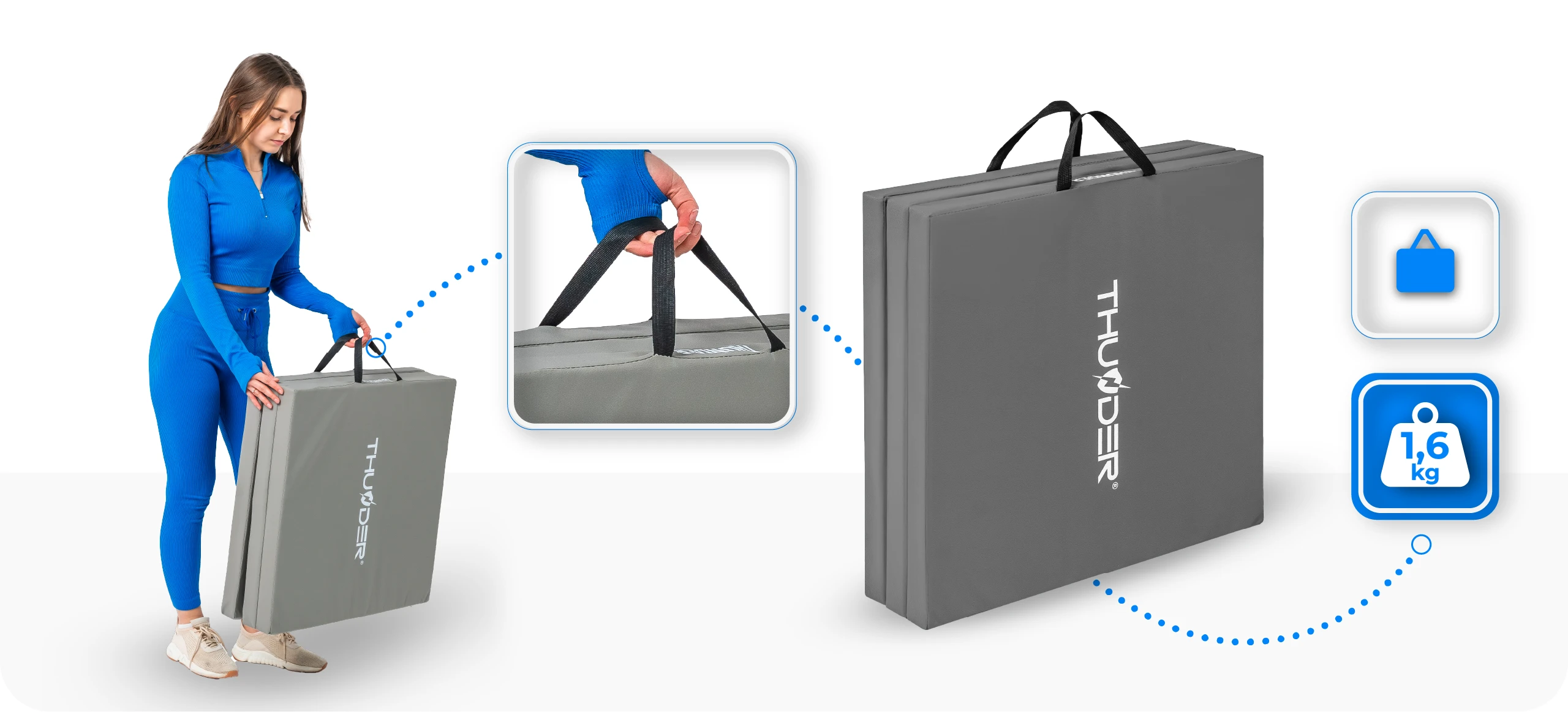 Uchwyty do przenoszenia materaca