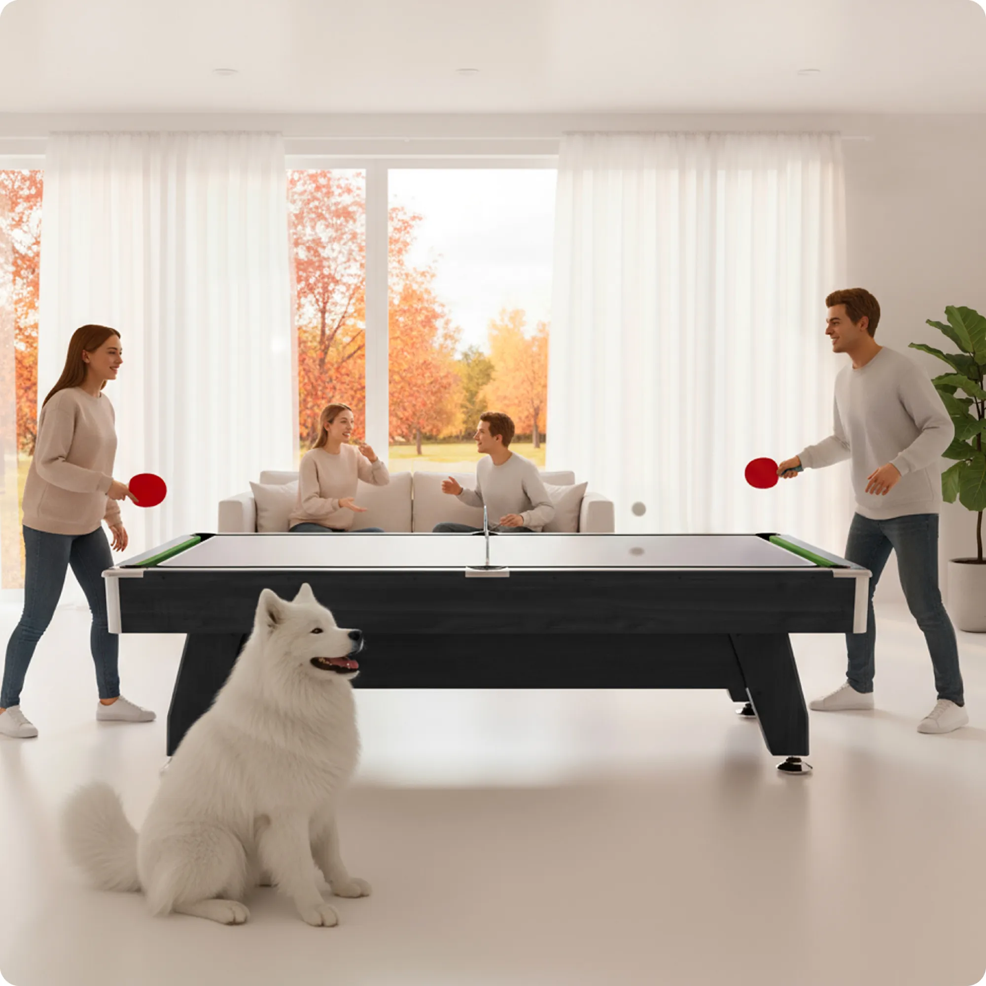 Vantaggi del tavolo da biliardo BOLD-BLACK-8FT