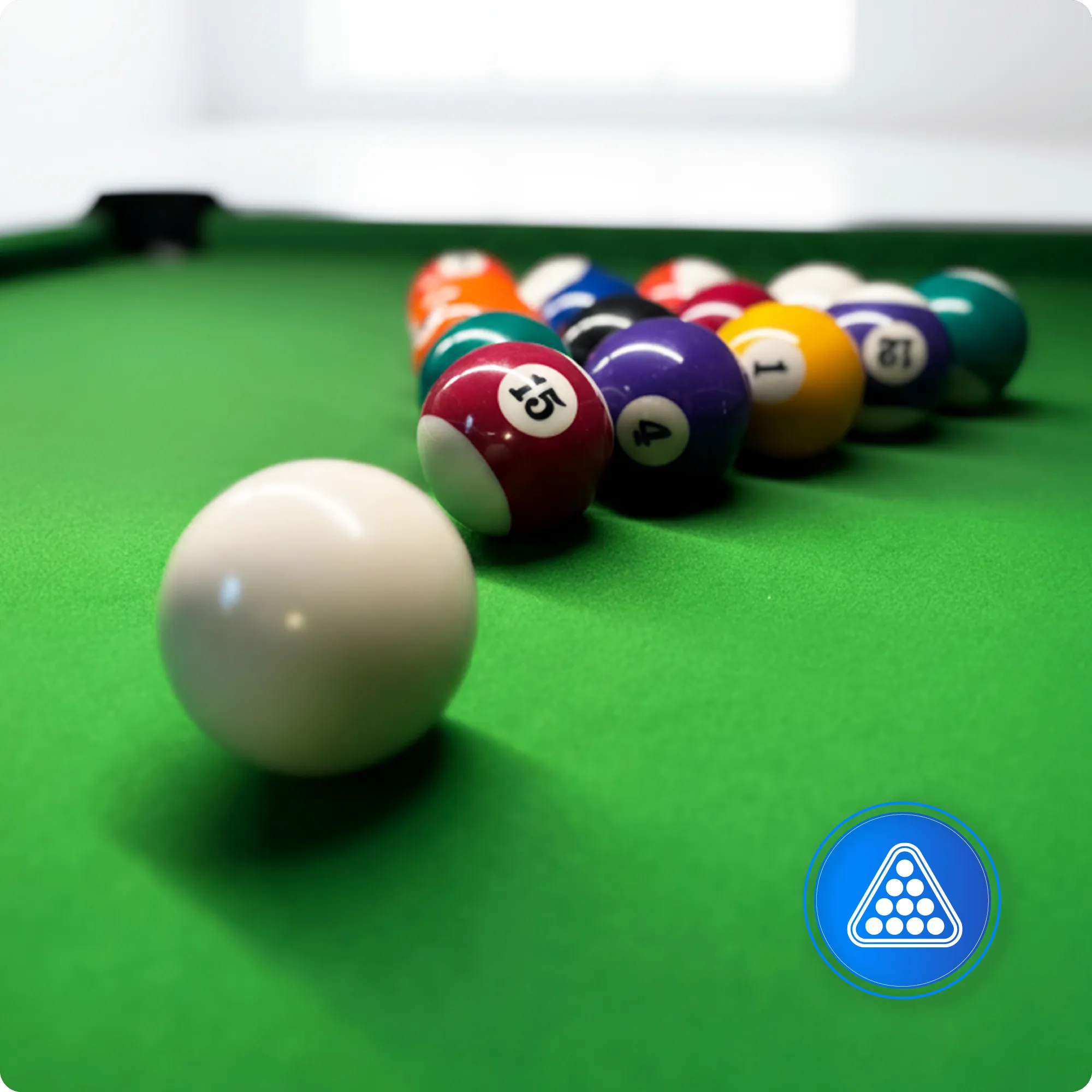 Set del tavolo da biliardo BOLD-BLACK-8FT