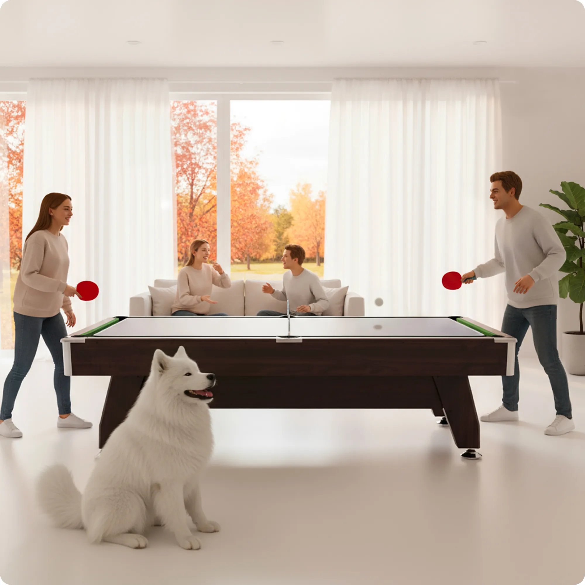 Vantaggi del tavolo da biliardo BOLD-BLACK-8FT