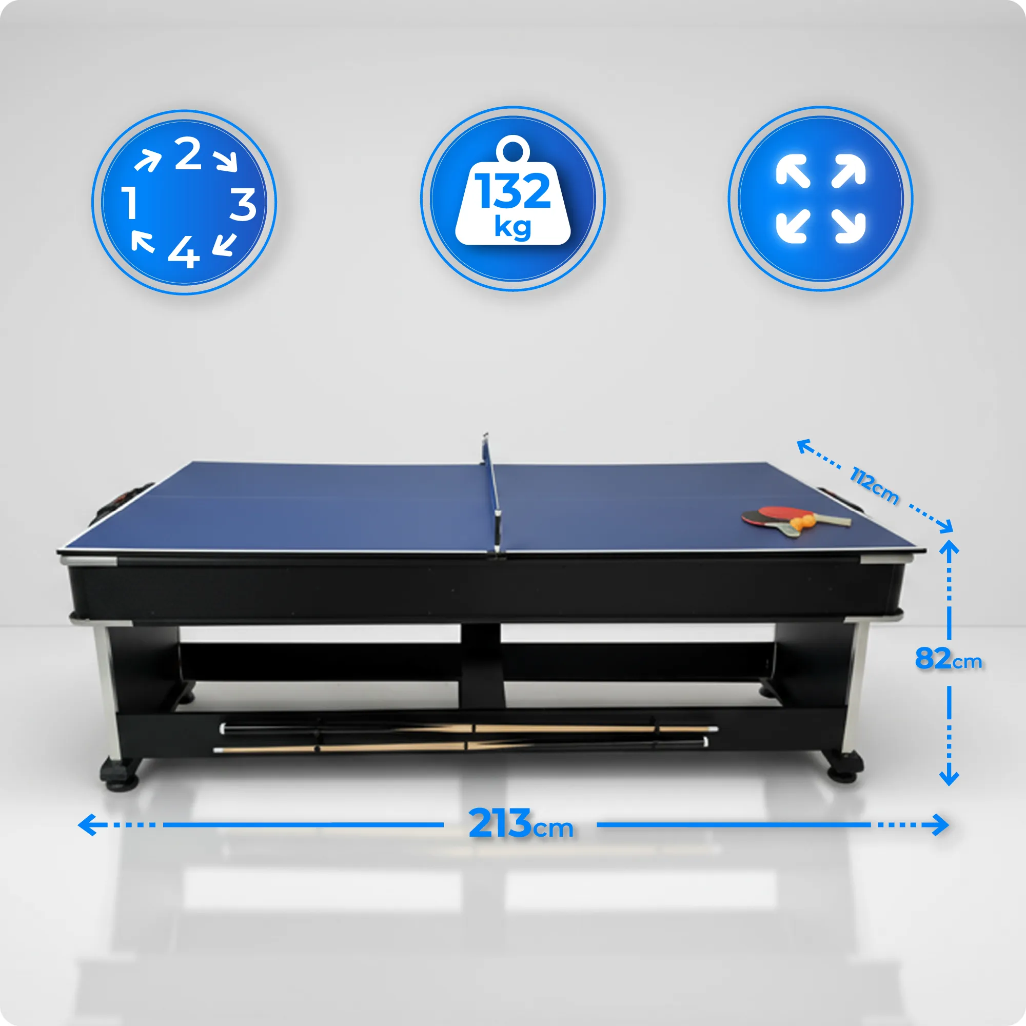 Specifiche della stufa THUNDER ARIA-BLACK 12 kW