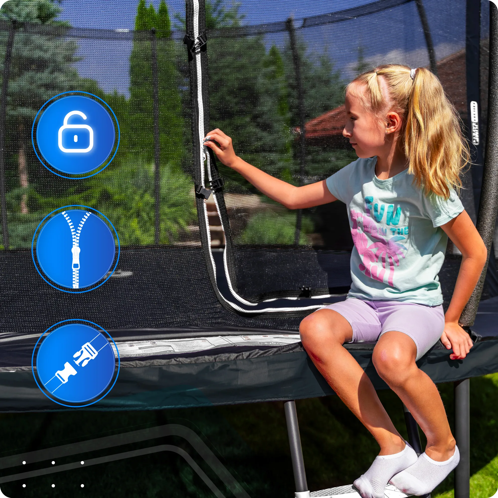 Sicurezza trampolino