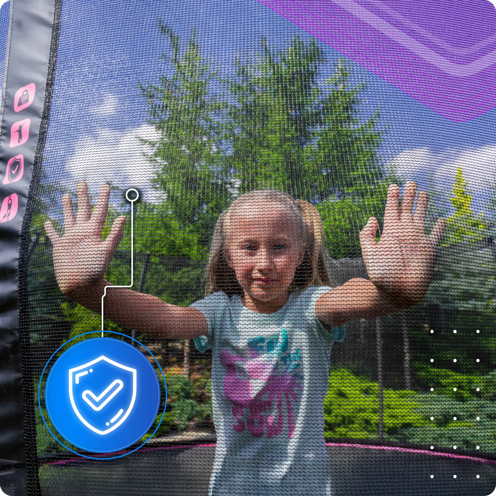 Sicurezza trampolino