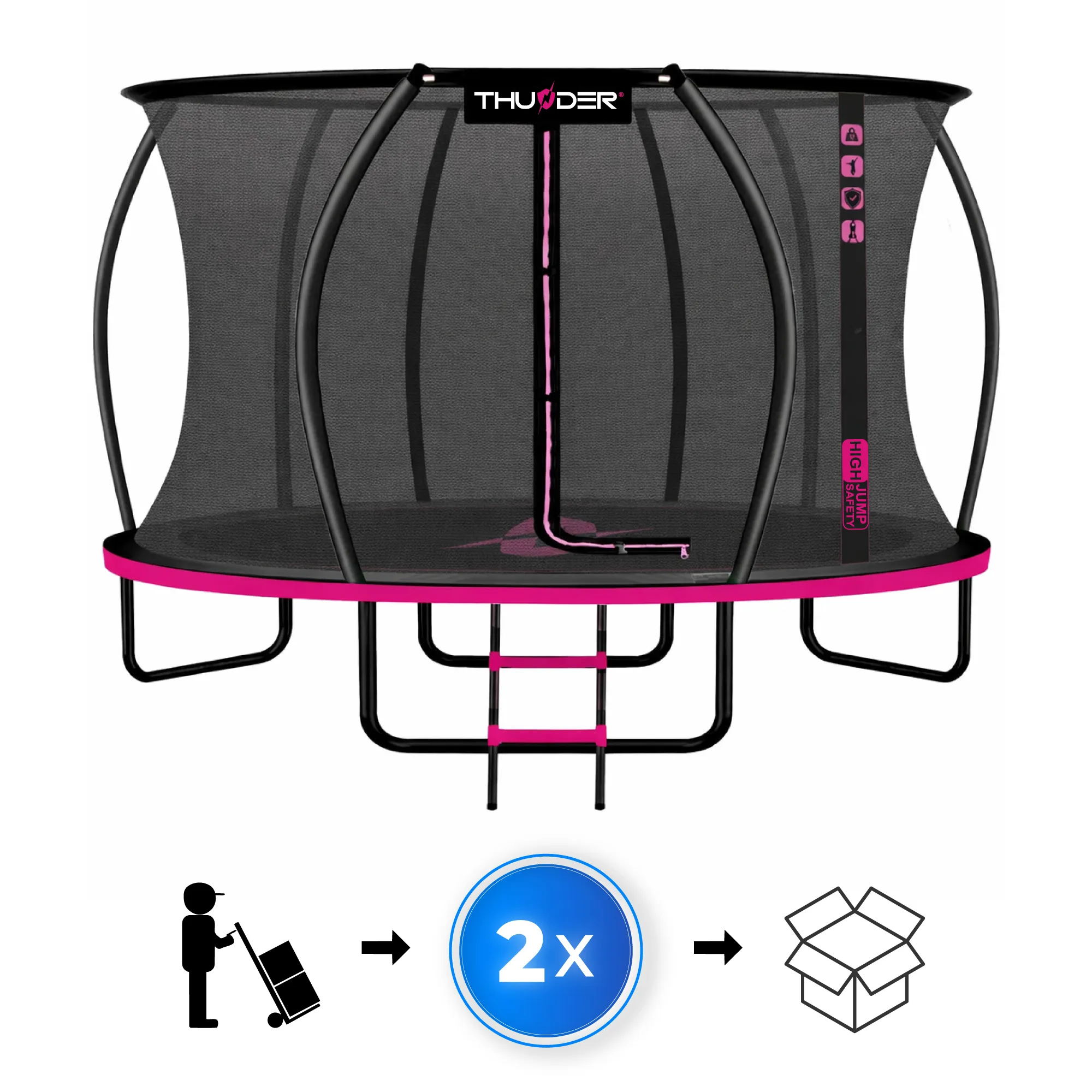 Inclusa nel set con trampolino Thunder 16ft