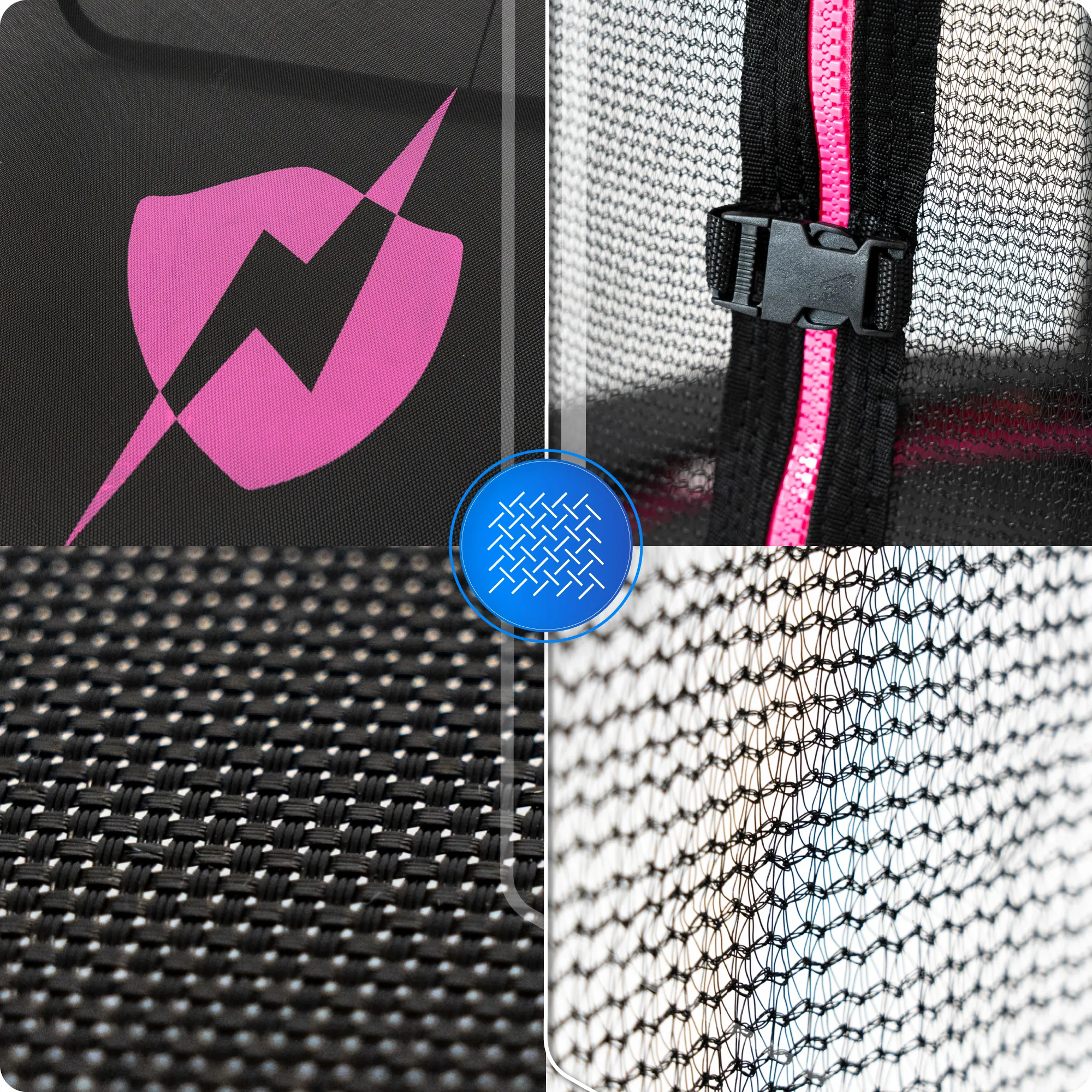 Rete di protezione trampolino