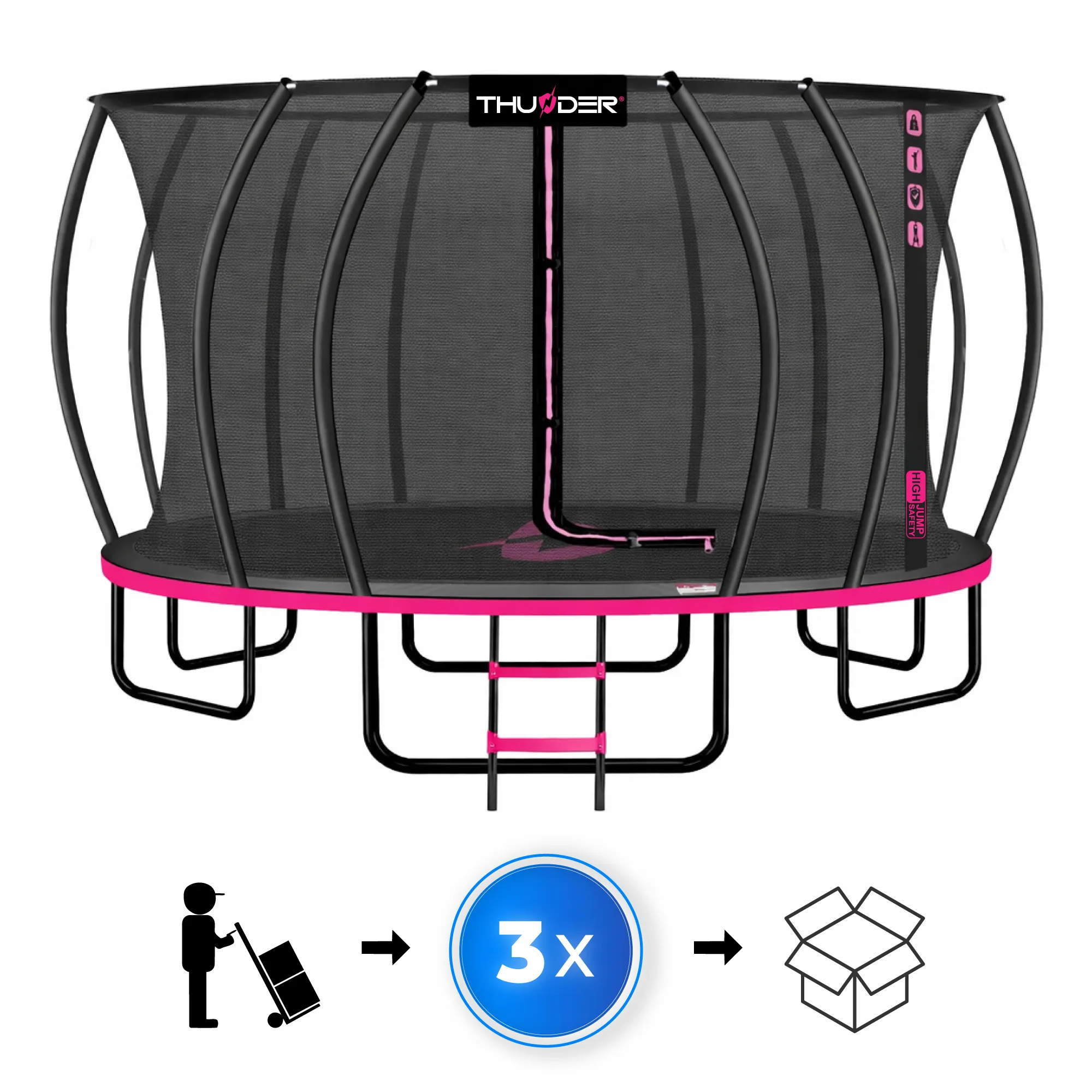 Inclusa nel kit con trampolino Thunder 16ft