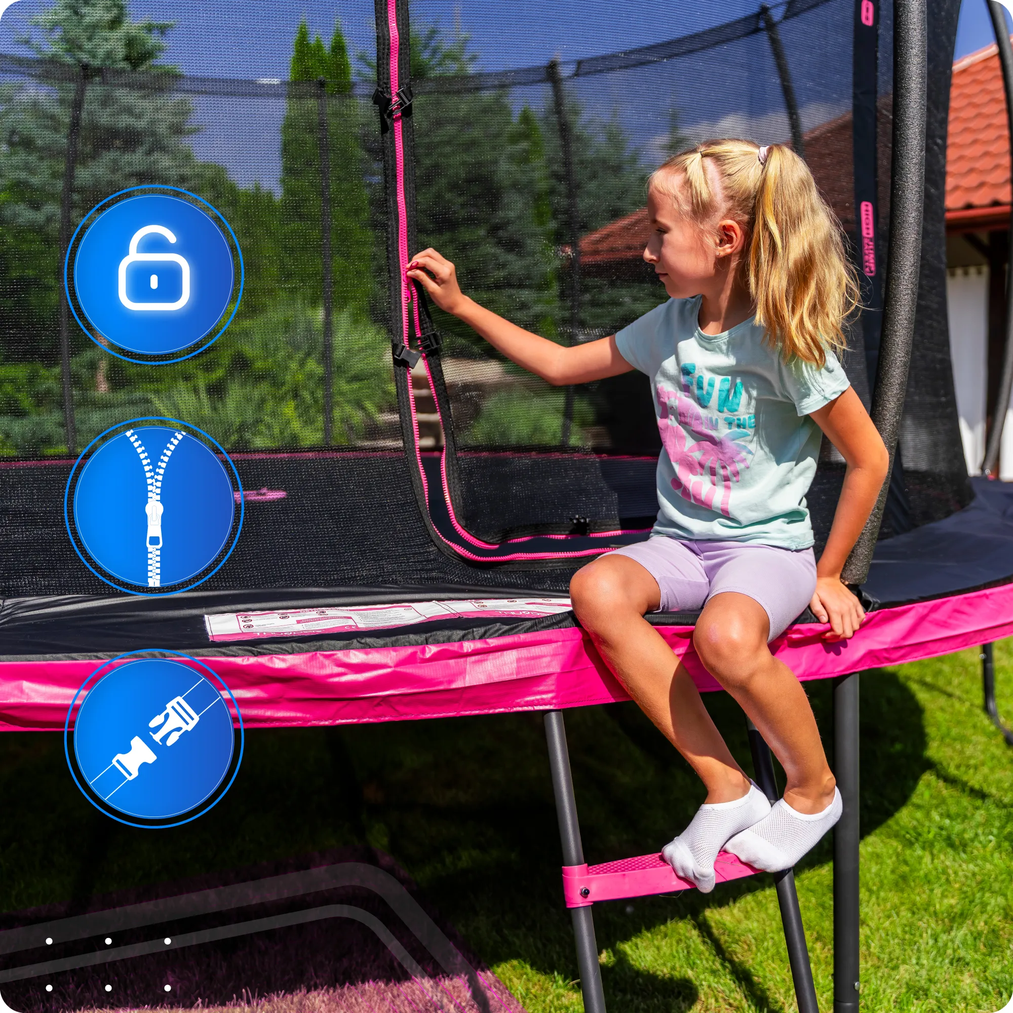 Sicurezza trampolino