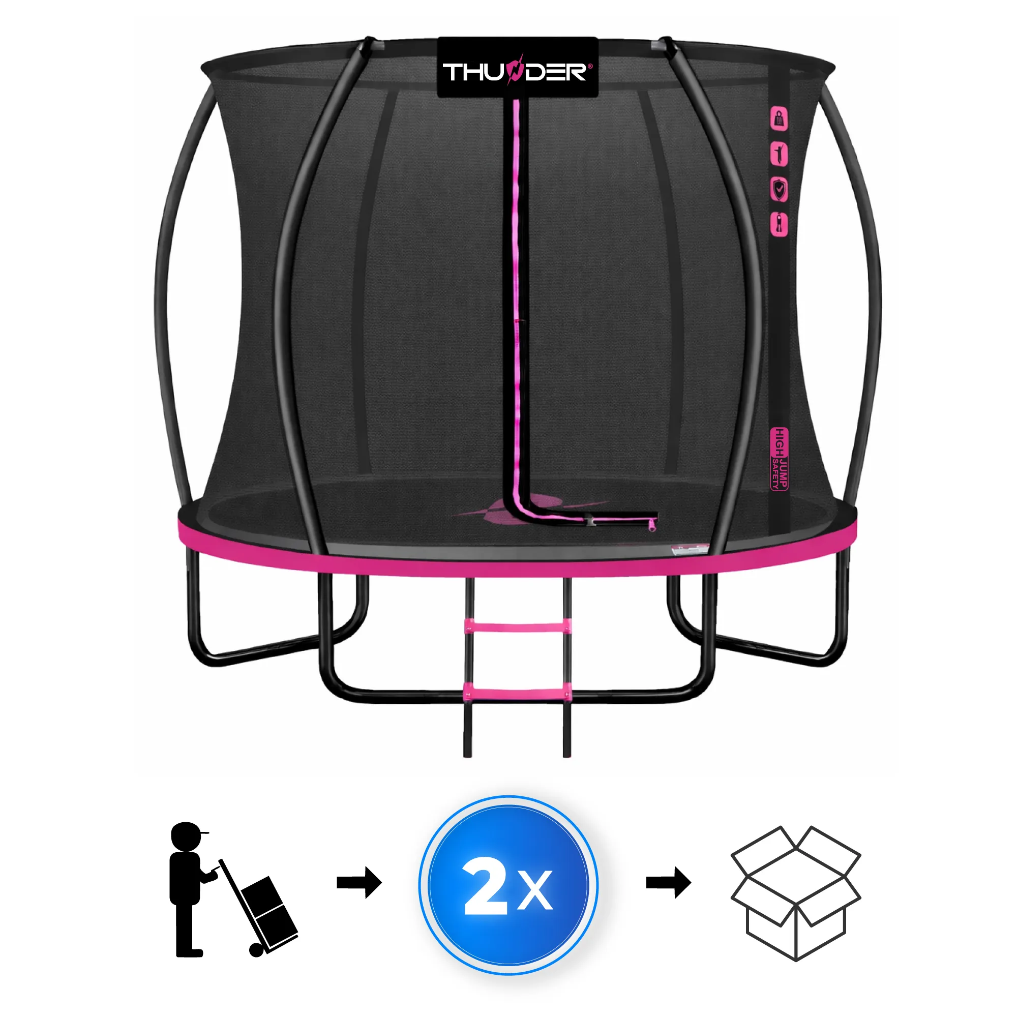 Inclusa nel set con trampolino Thunder 16ft