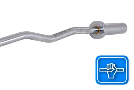 Bilanciere olimpionico ricurvo 120 cm THUNDER