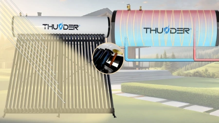 Collettore solare pressurizzato THUNDER 300 L BLACK