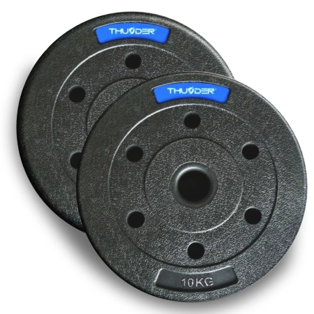 Set di dischi bituminosi THUNDER 2x10 kg