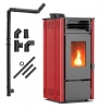 Stufa a pellet SOPHIA RED 8,1 kW
