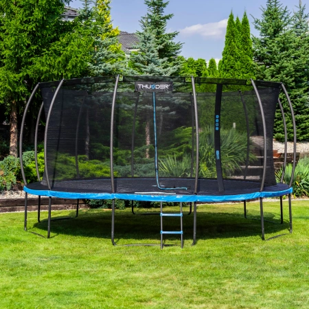 Trampolino elastico THUNDER INSIDE ULTRA 16FT (488 cm) BLU