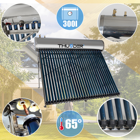 Collettore solare pressurizzato THUNDER 300 L