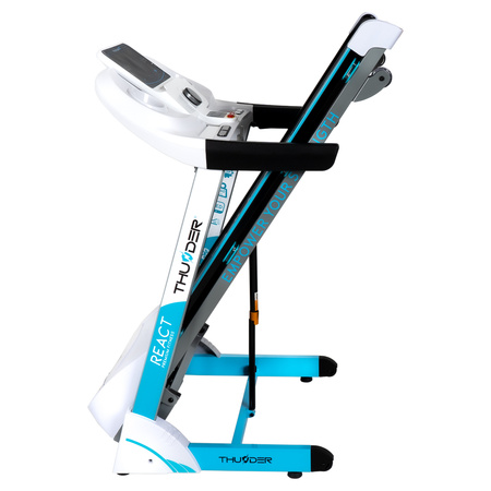 Tapis roulant elettrico THUNDER REACT-S-WHITE