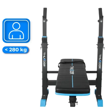 Panca per pesi con supporti THUNDER MONET