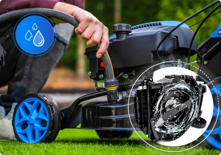 Tosaerba a scoppio semovente Hexwelt HW-KS-224 53 cm 4,4 kW