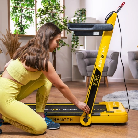 Tapis roulant elettrico THUNDER RACE-GOLD