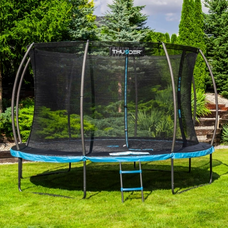 Trampolino elastico THUNDER INSIDE ULTRA 10FT (305 cm) BLU