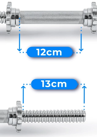 Manubrio dritto filettato 40 cm 30 mm THUNDER
