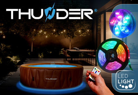 Vasca Idromassaggio Gonfiabile da Esterno THUNDER MOCHA