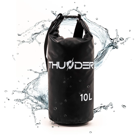 Sacca stagna THUNDER 10 L NERA