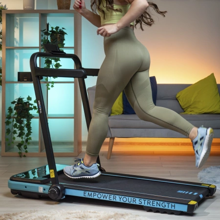 Tapis roulant elettrico THUNDER IMPACT-BLUE 