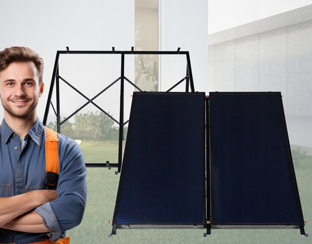 Collettore solare piano THUNDER 2x2,5 m