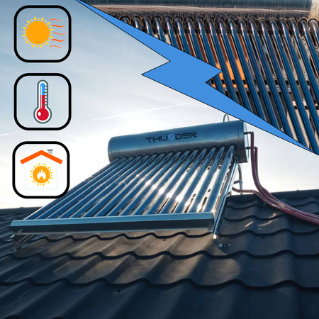 Collettore solare pressurizzato THUNDER 100 L
