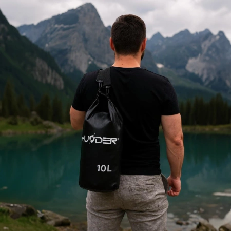 Sacca stagna THUNDER 10 L NERA