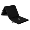 Materassino da ginnastica nero 180x60x5 cm THUNDER