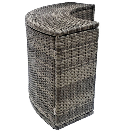 Mobile con ante THUNDER per JACUZZI rotondo - colore grigio