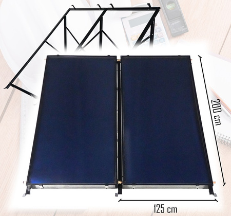 Collettore solare piano THUNDER 2x2,5 m