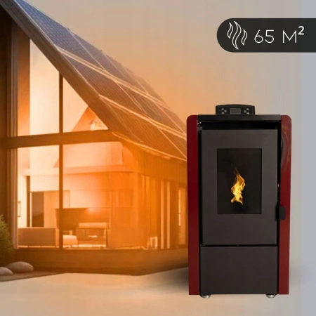 Stufa a pellet LEYLA RED 6,3 kW