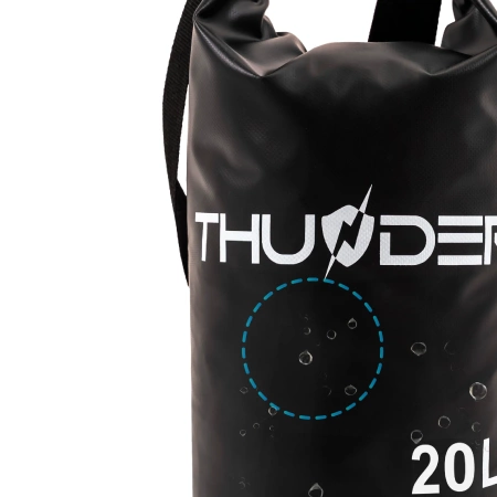 Sacca stagna THUNDER 20 L NERA