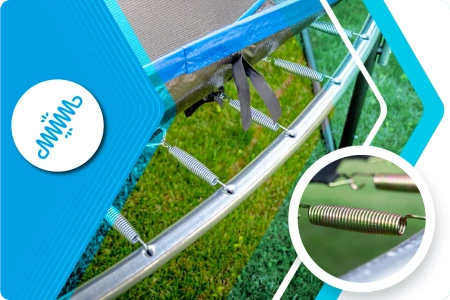 Trampolino THUNDER INSIDE ULTRA 8FT (244cm) BLU