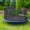 Trampolino elastico THUNDER INSIDE ULTRA 16FT (488 cm) BLU