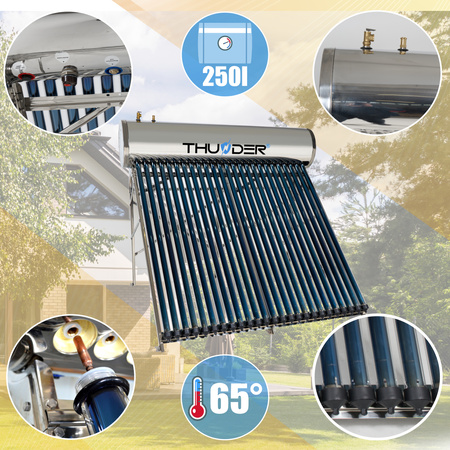 Collettore solare pressurizzato THUNDER 250 L