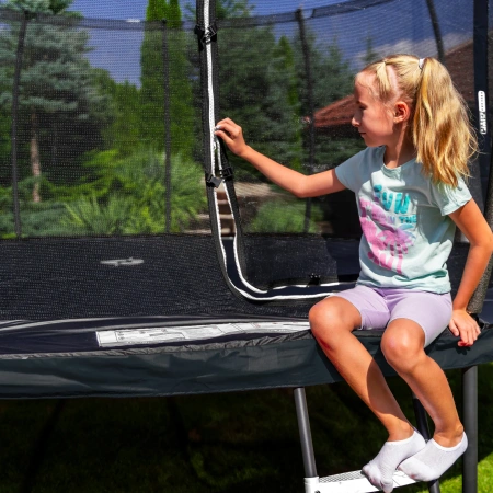 Trampolino THUNDER INSIDE ELITE 14FT (427 cm) NERO