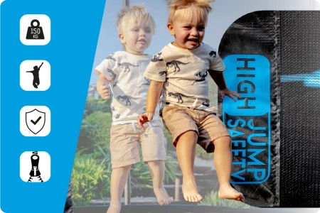 Trampolino THUNDER INSIDE ULTRA 8FT (244cm) BLU