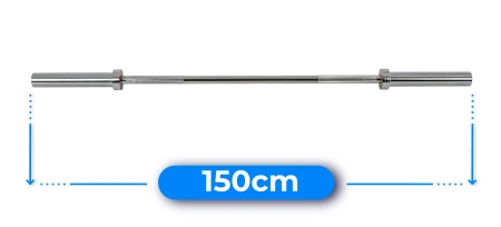 Bilanciere olimpico diritto 150 cm THUNDER