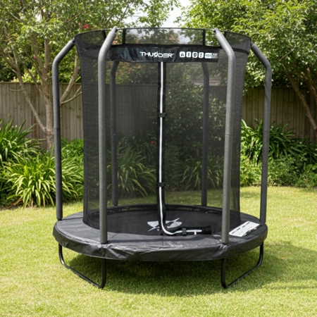 Trampolino THUNDER INSIDE ELITE 4.5FT (140 cm) NERO