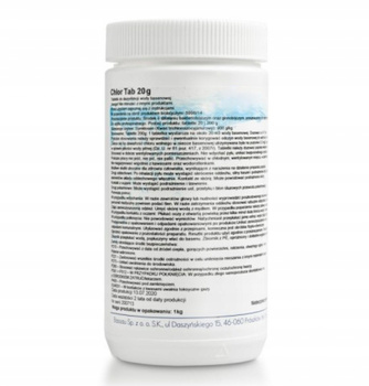 Cloro tab THUNDER 20g - 1kg