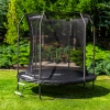 Trampolino elastico THUNDER INSIDE ELITE 8FT (244 cm) NERO