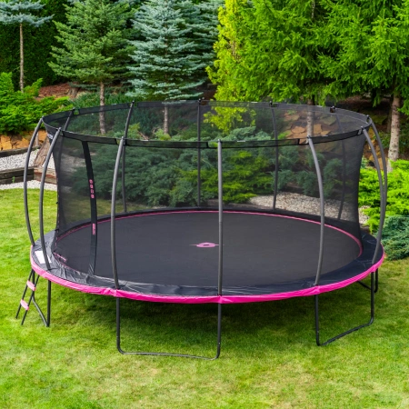 Trampolino elastico THUNDER INSIDE ULTRA 16FT (488 cm) ROSA